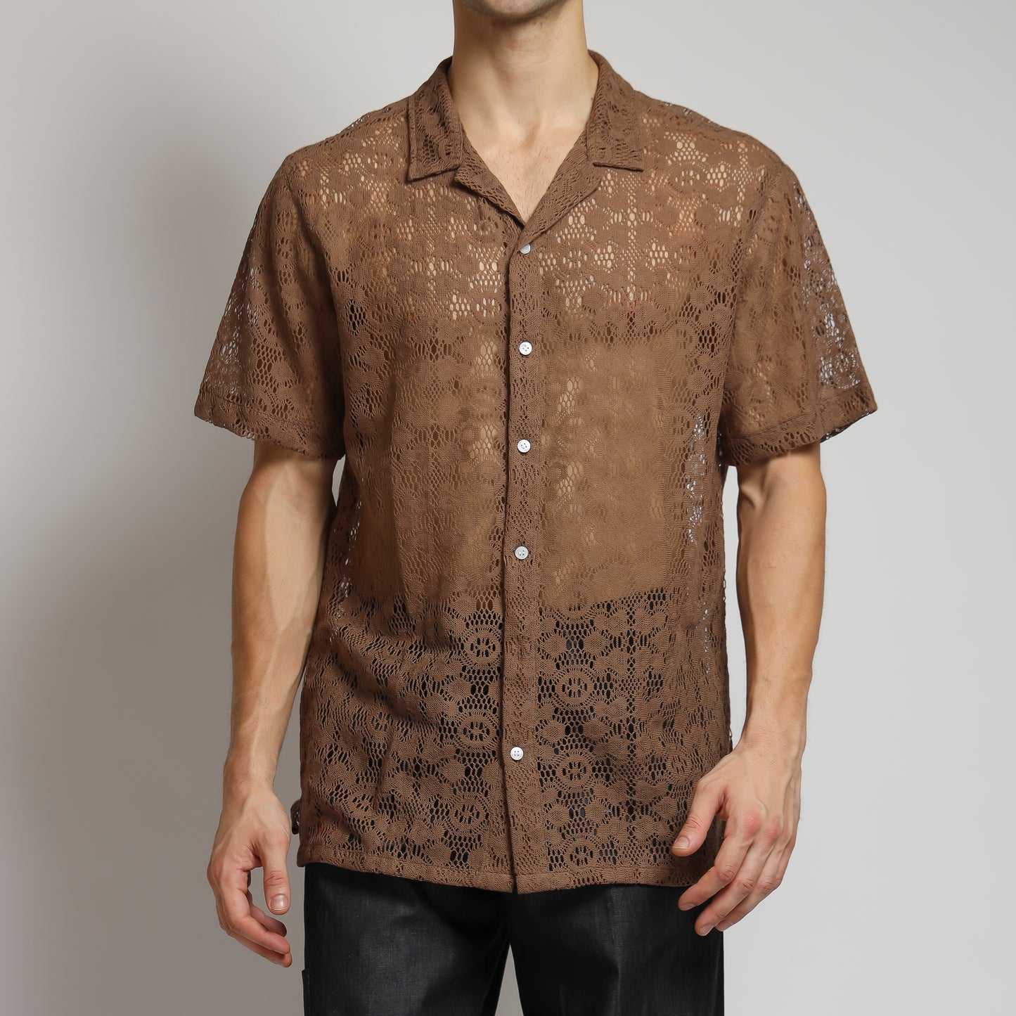 The Lace Coffee Shirt