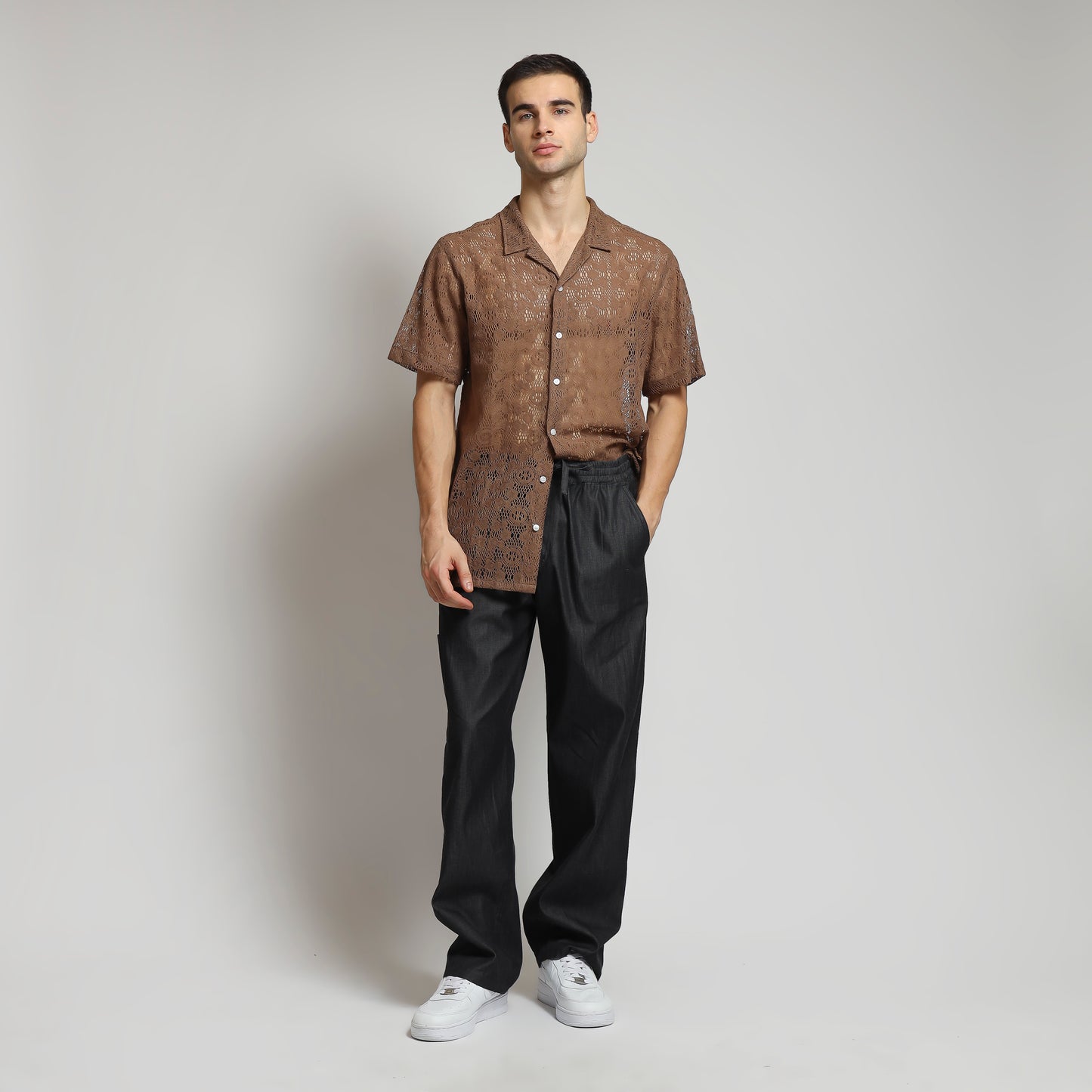 The Lace Coffee Shirt
